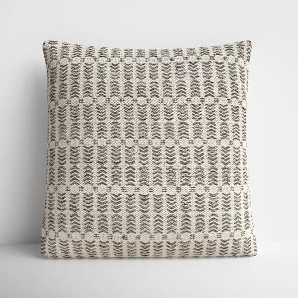 Hemlen Geometric Cotton Blend Throw Pillow | Wayfair North America