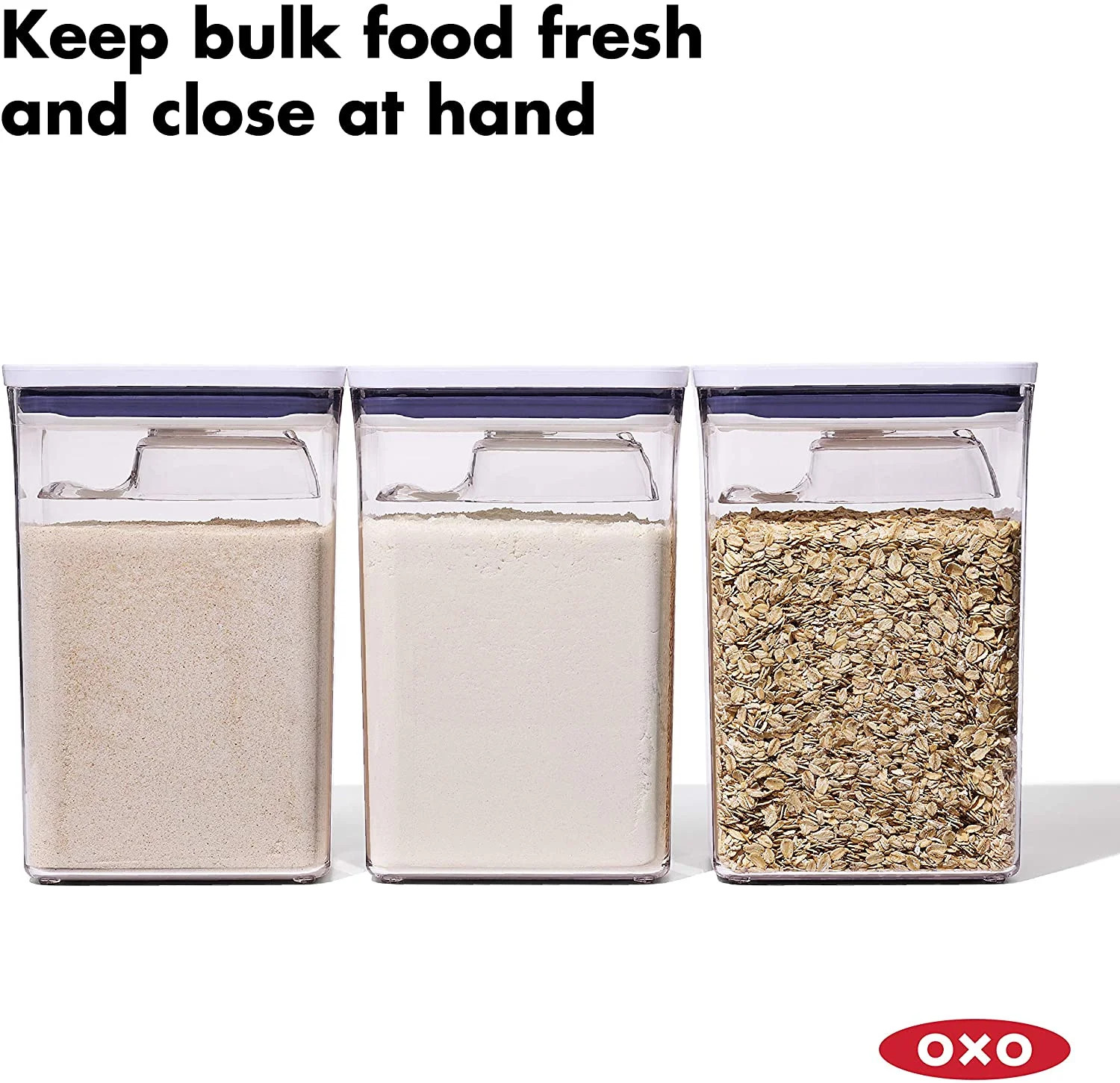 NEW OXO Good Grips 6-Piece POP Container Bulk Set - Walmart.com | Walmart (US)