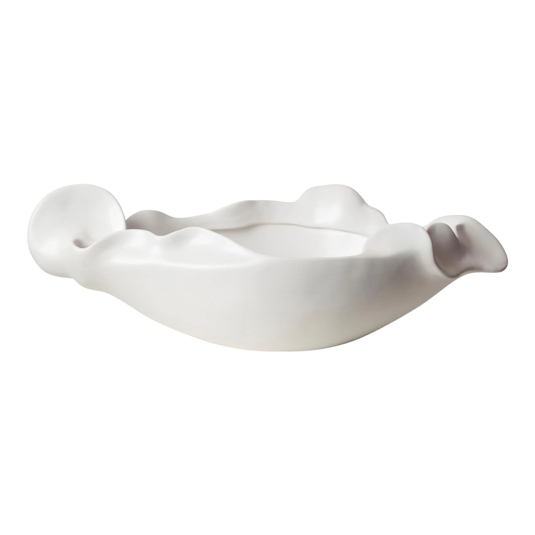 Free Form Bowl-Matte White | Wayfair North America