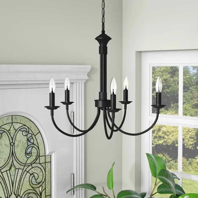 Shaylee 5 - Light Candle Style Empire Chandelier | Wayfair North America