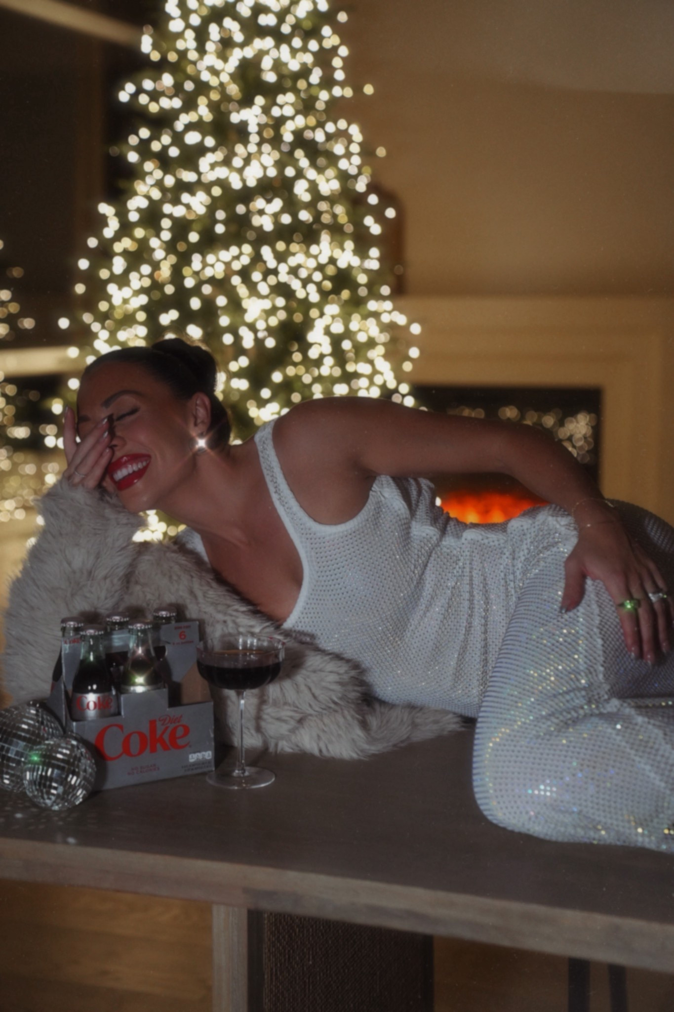 Cheers to 2026!!! Stay safe and give the ones you love a huge hug and kiss into the new year. 

Embellished dress 
Faux fur Jacket 
Red lipstick from Clarins 


#LTKHoliday #LTKFindsUnder50 #LTKootd