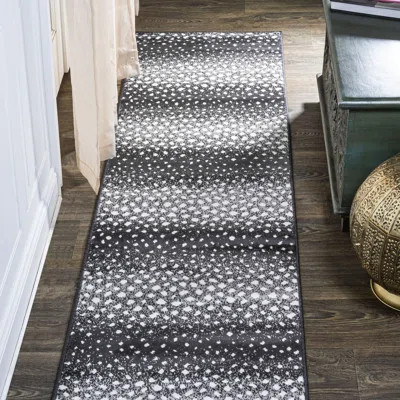 Antelope Modern Animal Black/Cream Rug | Wayfair North America