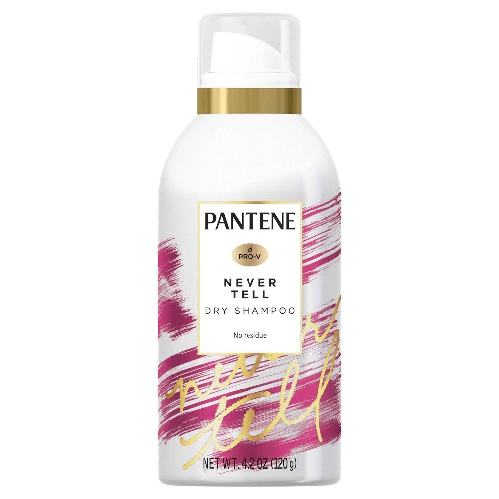 Pantene Sulfate-Free Never Tell Dry Shampoo Spray with Wild Mint & Melon - 4.2 oz, Women's | Target