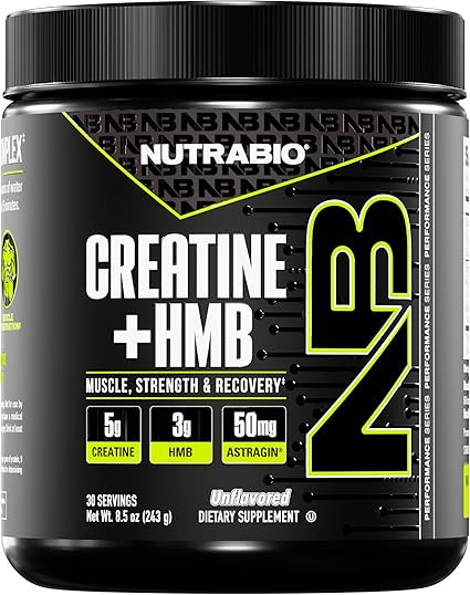 Creatine + HMB- Creatine Monohydrate with HMB Powder for Muscle Growth, Increased Strength- 30 Se... | Amazon (US)