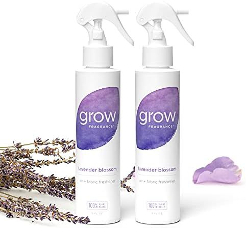 Amazon.com: Grow Fragrance - Certified 100% Plant Based Air Freshener + Fabric Freshener Spray, M... | Amazon (US)
