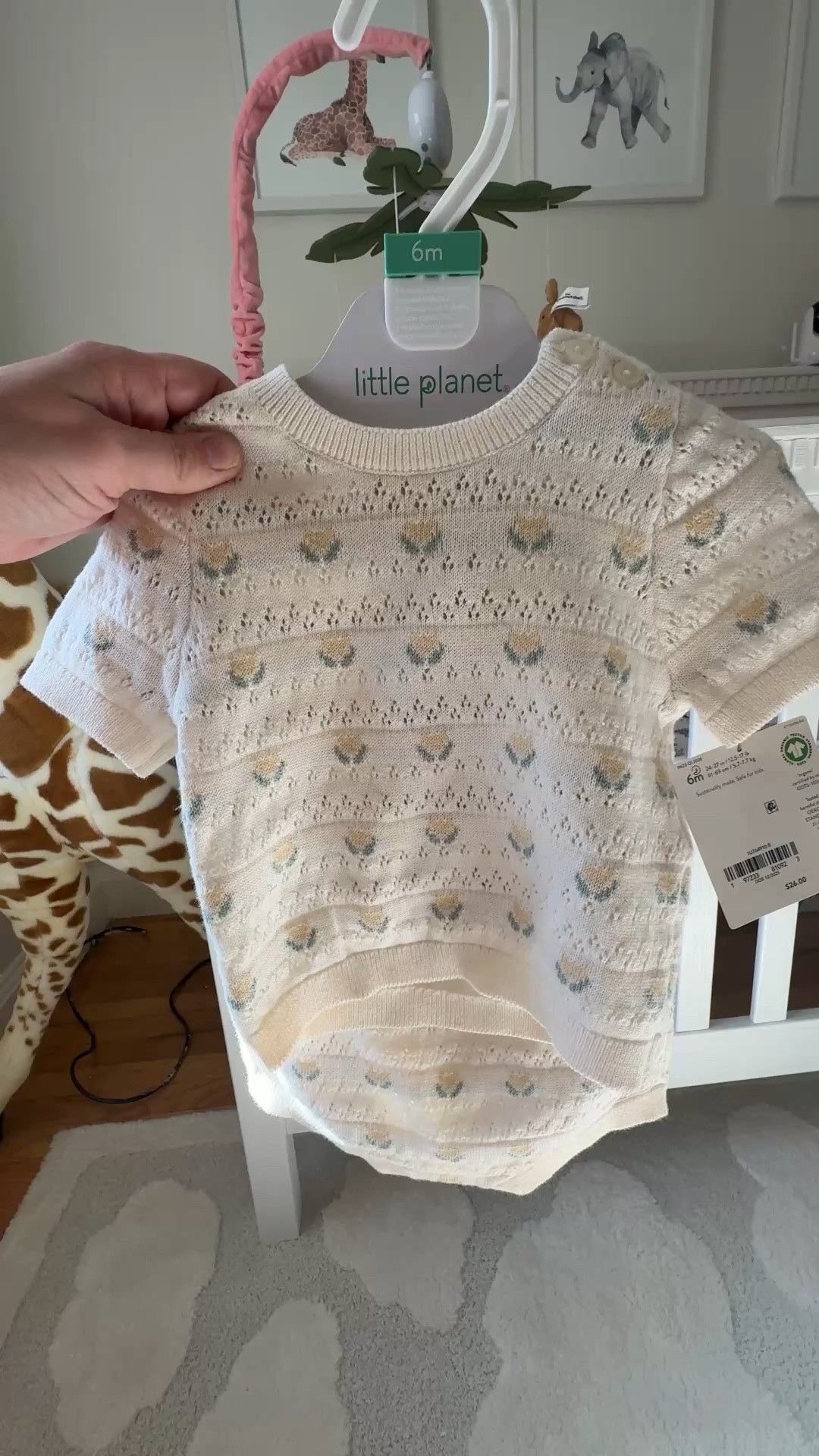 Baby girl organic cotton sweater set in floral butter yellow and green.  so cute I can’t take it! 

#LTKSaleAlert #LTKBaby #LTKSeasonal