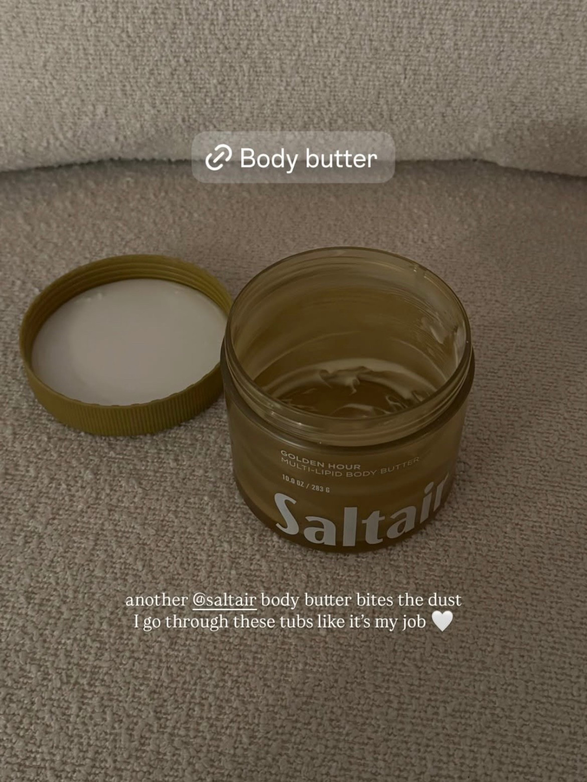Another Saltair body butter - I go through the tubs like it’s my job

#LTKFindsUnder100 #LTKBeauty #LTKFindsUnder50