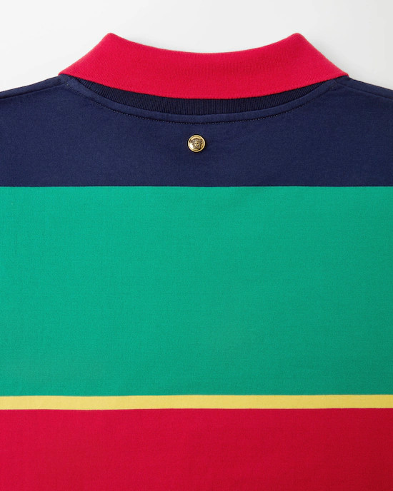 Striped Cotton-Jersey T-Shirt | Versace (US)