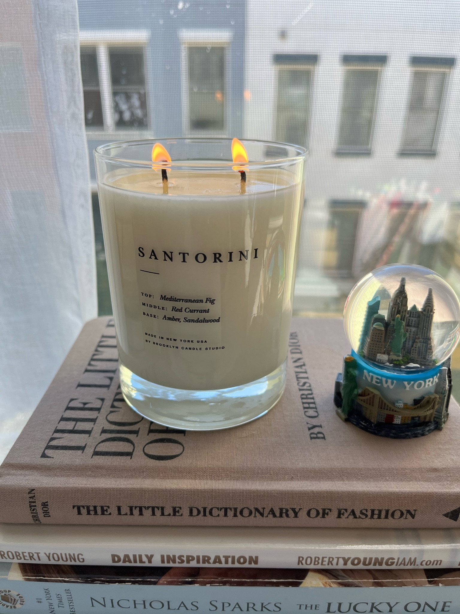 Favorite Brooklyn Candle - Santorini 


#LTKunder50 #LTKhome