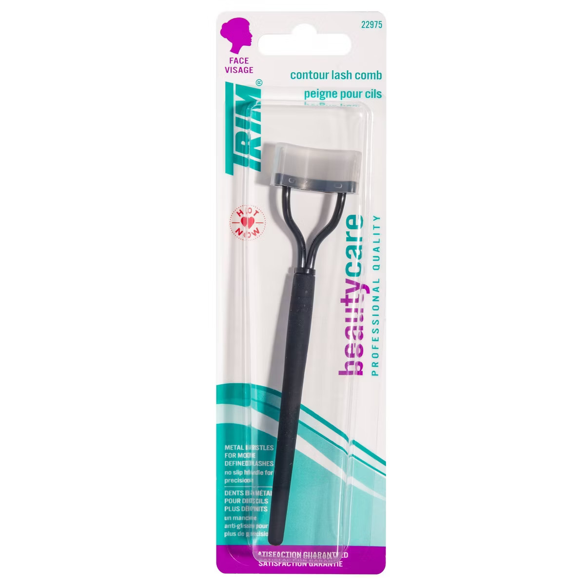 Trim Contour Eyelash Comb with Metal Bristles | Target