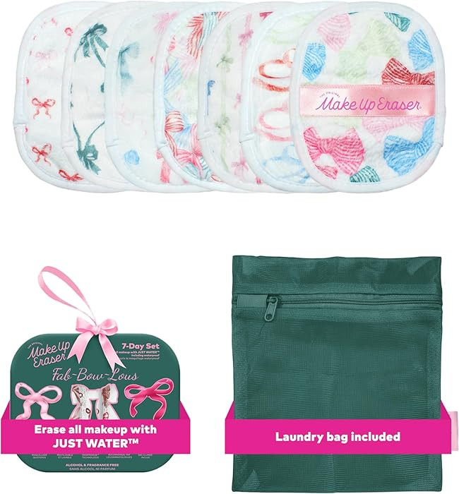 The Original MakeUp Eraser 7-Day Set, Erase All Makeup with Just Water, Including Waterproof Masc... | Amazon (US)