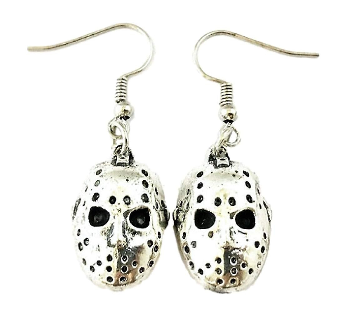 Blingsoul Mare Night Horror Skull Earrings - Before Christmas Skellington Crystal Pave Jewelry | Amazon (US)