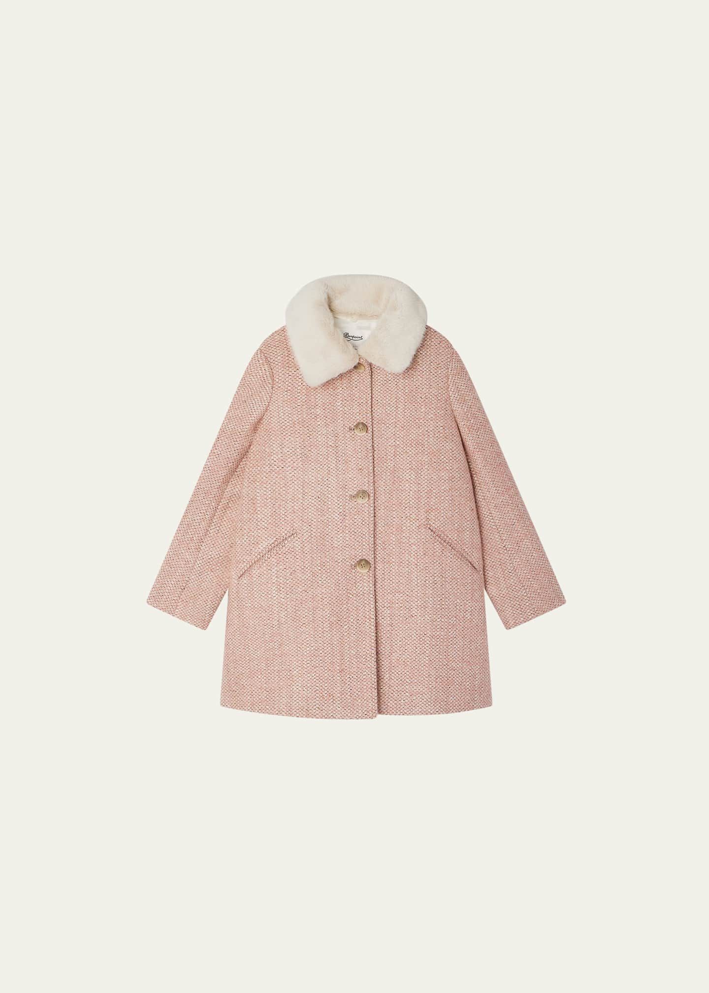 Girl's Temaggie Tweed Coat, Size 4-12 | Bergdorf Goodman