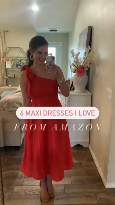 6 maxi dresses from Amazon! Perfect for vacation, Easter, weddings, baby showers, tropical resort wear, etc! All under $40. Shop by clicking on pic below. 

Floral dresses. Spring outfits. Dresses for family photos. Maxi dress. Midi dress. Smocked dresses. Nursing friendly style. Bump friendly dresses. Amazon dresses. 

#LTKSeasonal #LTKunder50 #LTKFind