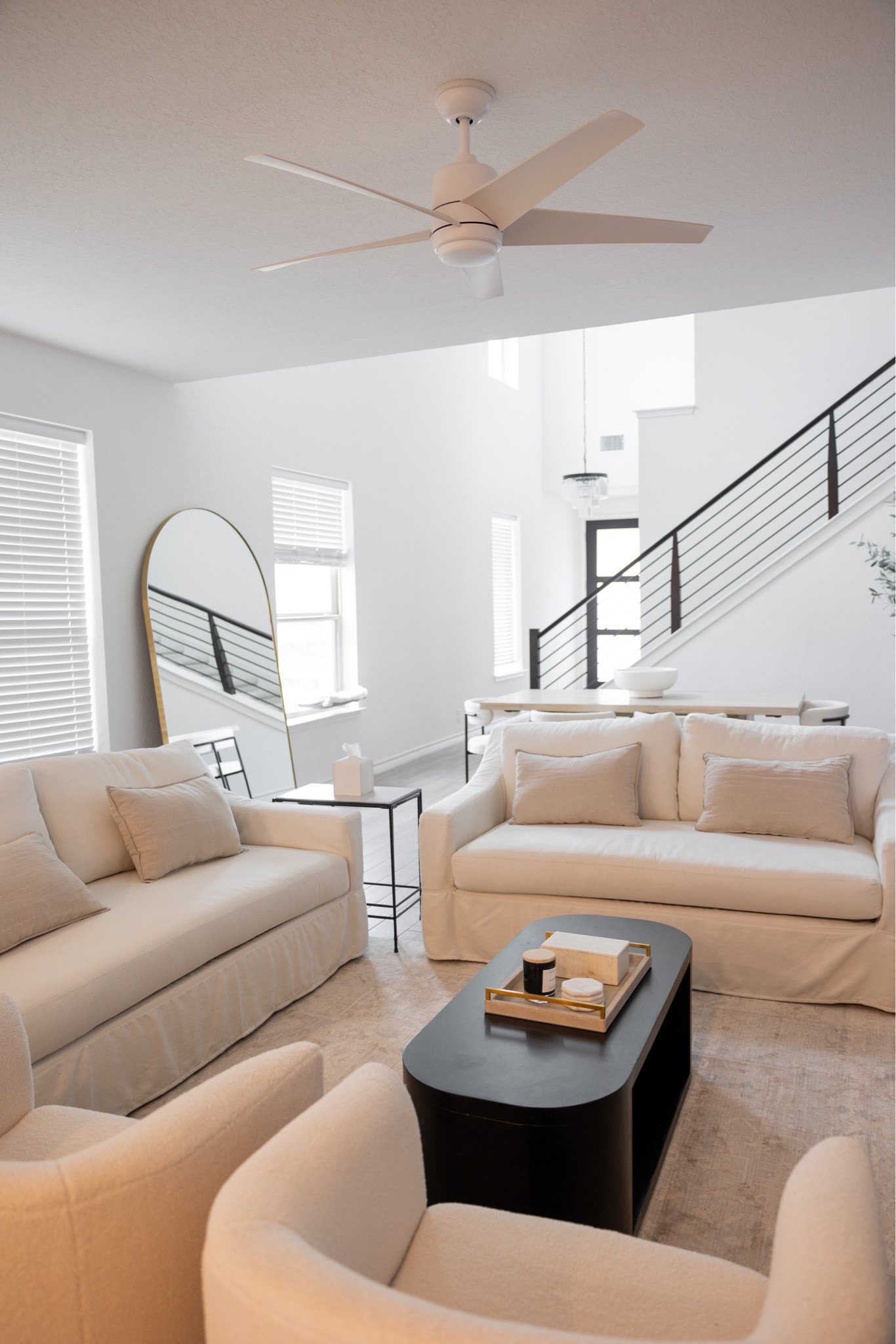 Living room + dining room details!