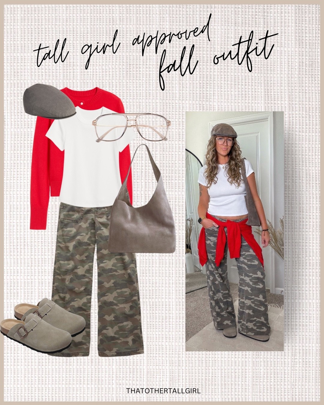 Large tee, XL cardigan, 12 long pants, 11 mules

#LTKOver40 #LTKTall