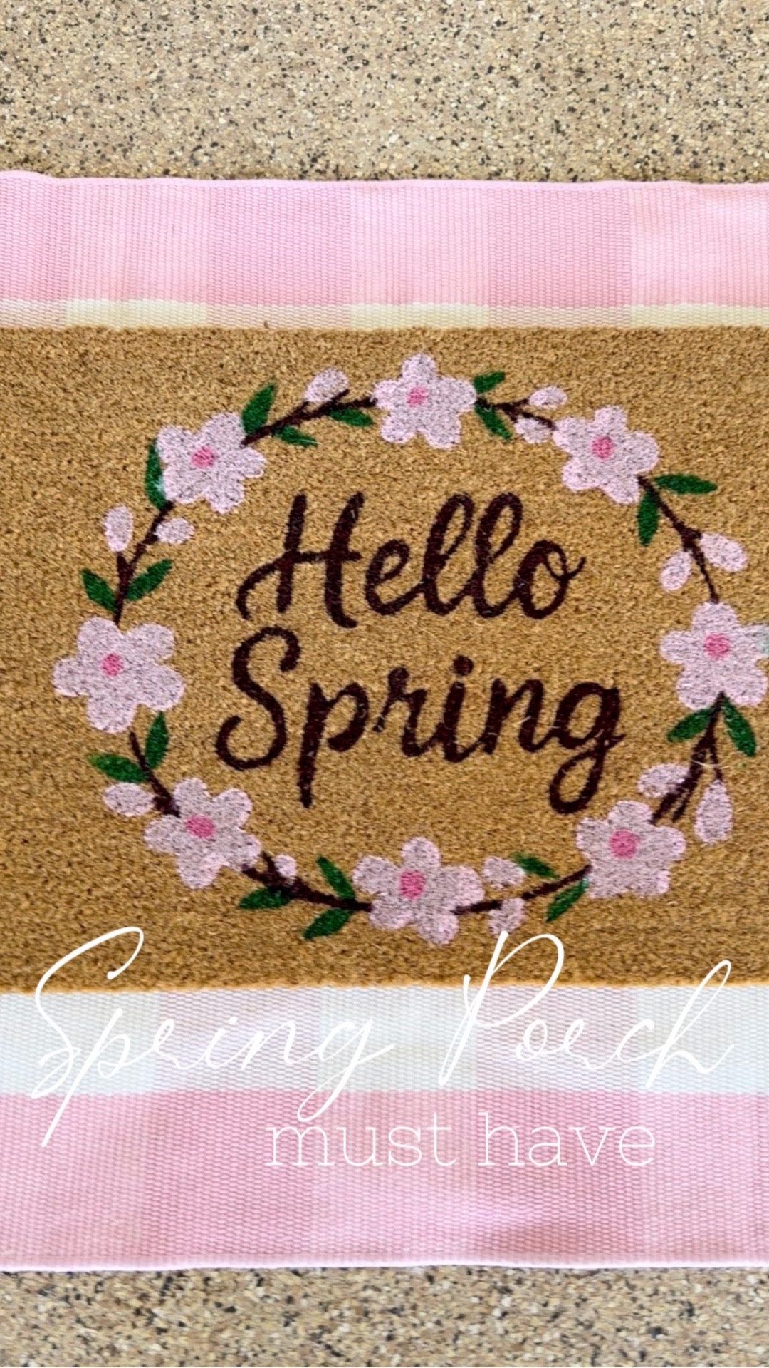 Nothing makes a bigger difference than a simple porch refresh ✨
This layered rug set instantly made everything feel brighter, cleaner, and ready for spring 🌸

If you want a quick, affordable update that looks put together without overthinking it… this is it 👏

Linked this exact set! 

#springporch #frontporchdecor #springdecor #porchrefresh #seasonaldecor #amazonhomefinds #ltkhome #cozyhomevibes

