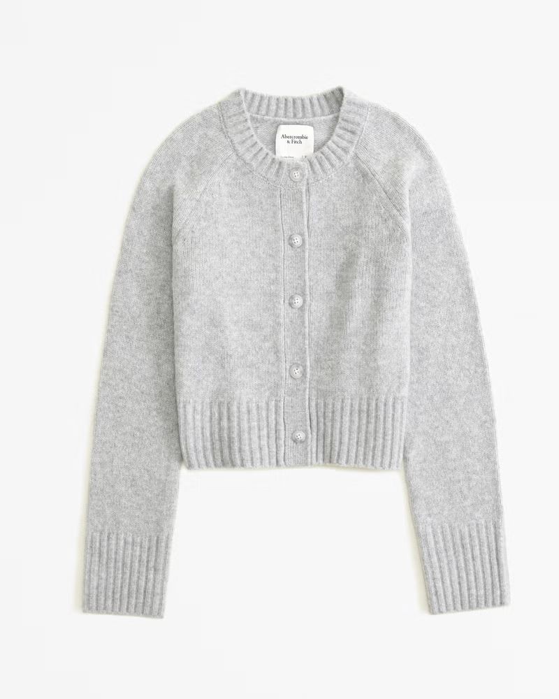 Women's Crew Button-Up Cardigan | Women's Clearance | Abercrombie.com | Abercrombie & Fitch (US)