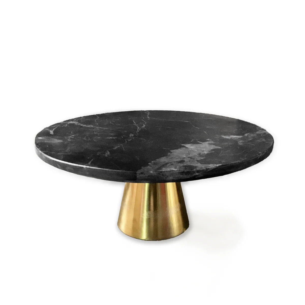 Black Marble Cake Stands | Modern Locke