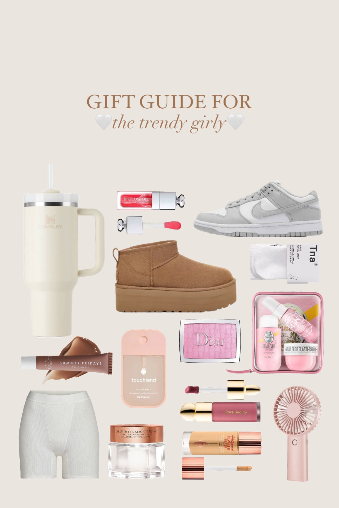 Gift guide for the TikTok obsessed trendy gal! 🤍✨

#LTKHoliday #LTKGiftGuide #LTKSeasonal