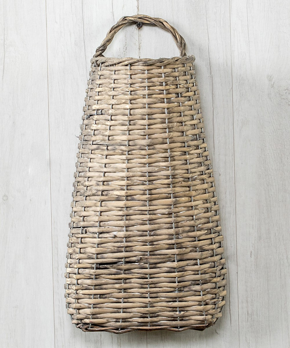Large Wide Wall Basket Planter | Zulily