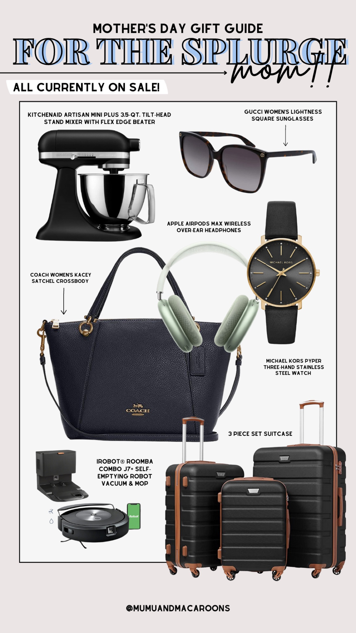 Mother’s Day Gift Guide (for the splurge mom)

Gift Guide. Mother’s Day. Amazon. Splurge.

#LTKGiftGuide #LTKsalealert