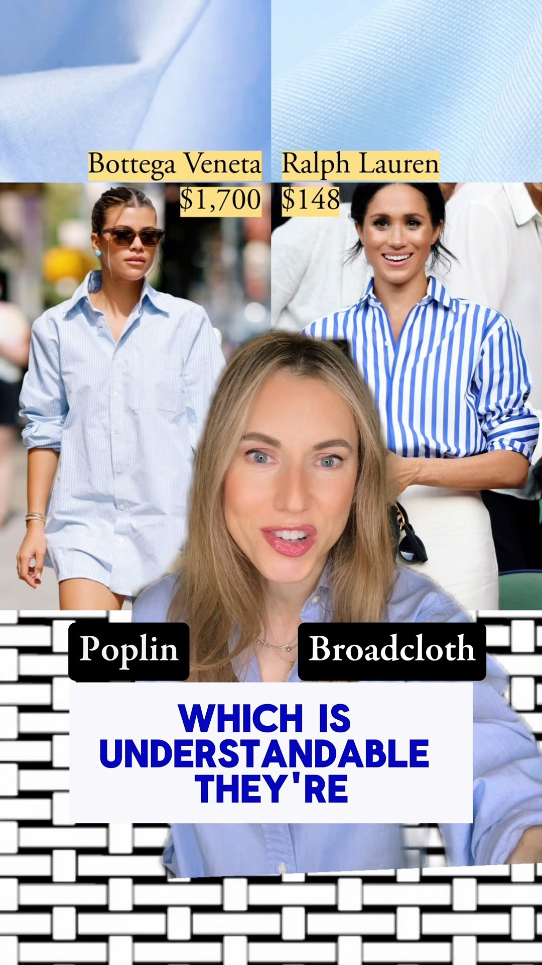 What do people get wrong about dress shirts aka button ups or button downs? Let’s get into the different fabrics and how their names get lost in the shuffle:

1. Oxford
2. Poplin
3. Broadcloth
4. Chambray
5. Denim

I am wearing a Polo Ralph Lauren shirt in broadcloth. I love the structured collar, the smooth fabric, and the armholes that are high considering this fit is relaxed  