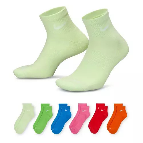 Nike Everyday Plus Medium Cushion 6 Pack Ankle Running Socks | Scheels Sports