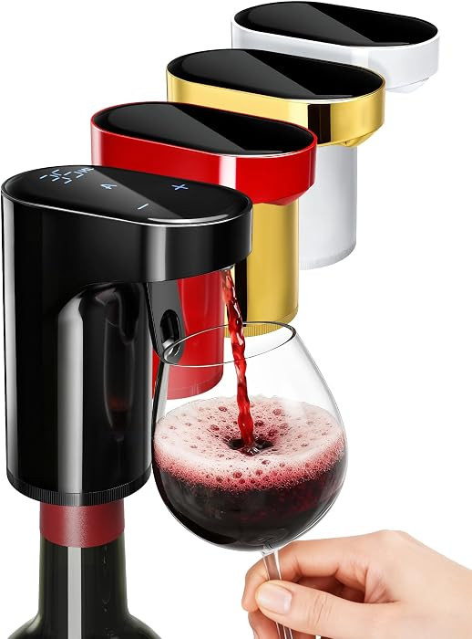 Mothers Day Gift Essential,5-in-1 Electric Wine Decanter & Smart Liquor Dispenser,Automatic Aerat... | Amazon (US)