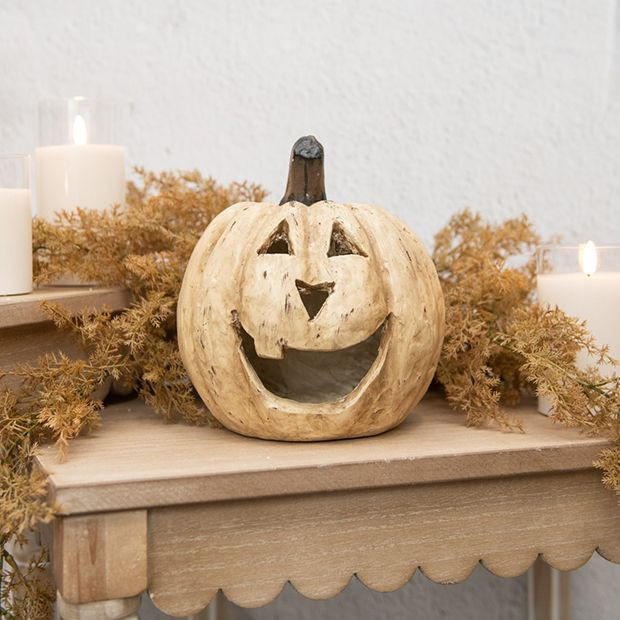 Rustic Big Mouth Jack O Lantern | Antique Farm House