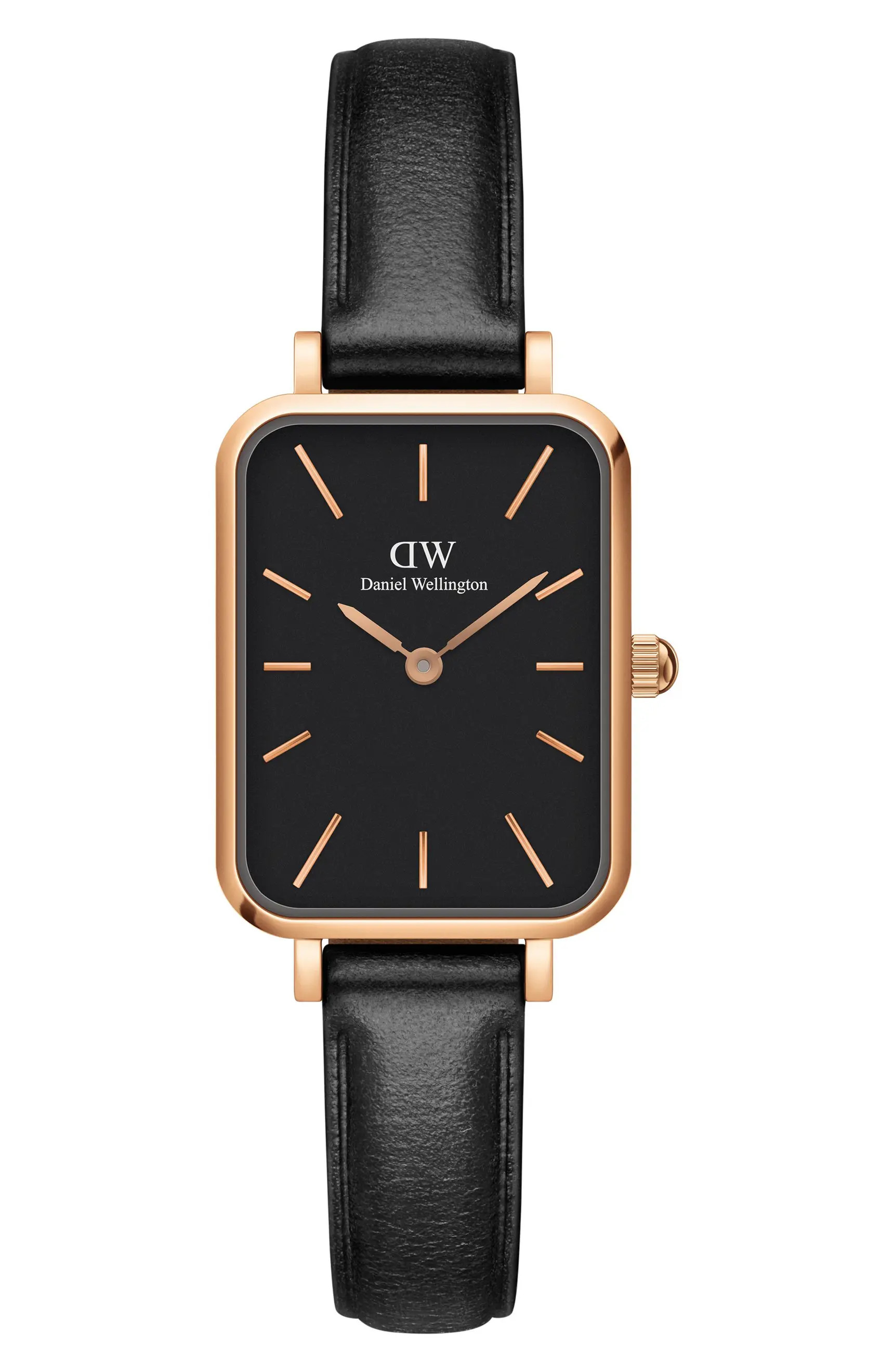 Quadro Sheffield Leather Strap Watch, 20mm x 26mm | Nordstrom