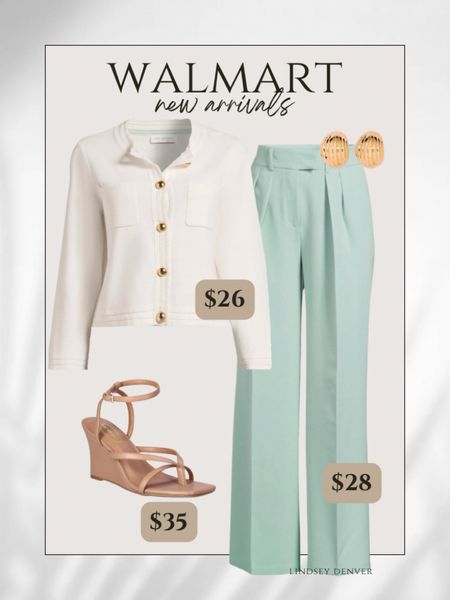 Walmart New Arrivals
Spring collection
Work wear, pastel blazer, trousers

"Helping You Feel Chic, Comfortable and Confident." -Lindsey Denver 🏔️ 

Professional work outfits, Work outfit ideas, Business casual for women, Business attire for women, Office wear for women, Women's work clothes, Cute work outfits, Work dresses, Work blouses, Work pants for women, Work skirts for women, Work jackets for women, Casual work outfits, Summer work outfits, Fall work outfits, Winter work outfits, Spring work outfits, Business formal attire, Professional attire for women, Black work pants, Interview attire for women, Business professional clothes, Women's business suits, Corporate attire for women, Women's office wear, Work heels, Flats for work, Work tote bags, Work accessories for women, Work jewelry, Work hairstyles for women, Women's work boots, Blazers for work, Work jumpsuits for women, Work rompers for women, Work overalls for women, Nursing work clothes, Teacher work outfits, Plus size work clothes, Petite work clothes.

Follow my shop @Lindseydenverlife on the @shop.LTK app to shop this post and get my exclusive app-only content!

#liketkit 
@shop.ltk
https://liketk.it/4uZvz

Follow my shop @Lindseydenverlife on the @shop.LTK app to shop this post and get my exclusive app-only content!

#liketkit #LTKover40 #LTKworkwear #LTKshoecrush
@shop.ltk
https://liketk.it/4uZxH