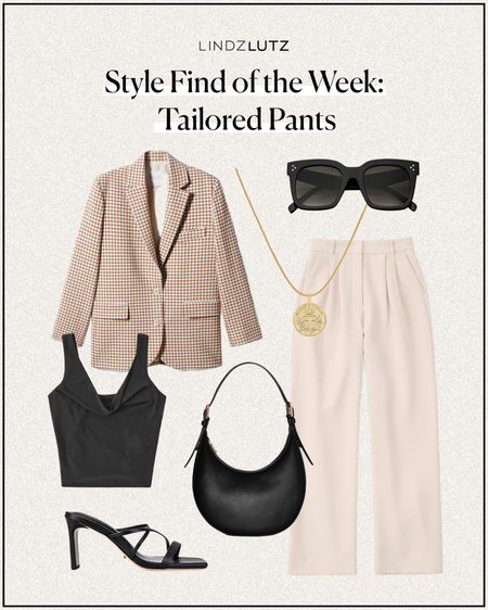 How to style tailored pants! Loving this look for work or a night out. 

#LTKstyletip