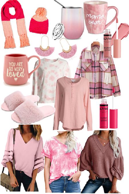 Pink finds for Valentine’s Day 💕💝💓 amazon Valentine’s Day // pink plaid shacket, pink slippers, hot pink lip gloss, drug store beauty find 

#LTKsalealert #LTKFind #LTKunder50