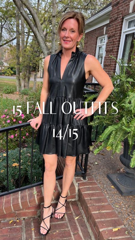 🍂 15 Fall Outfits🍂

Day 14/15…. Just go ahead and give us all the faux leather…. LOVE this look for date night, girls night out, or an upcoming holiday party!

#LTKSeasonal #LTKHoliday #LTKstyletip