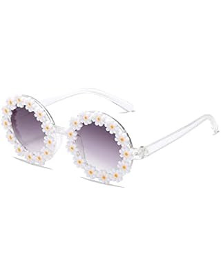 Creamily Kids Aviator Sunglasses Age 2-9 UV Protection Aviator Sunglasses for Little Girls Boys | Amazon (US)