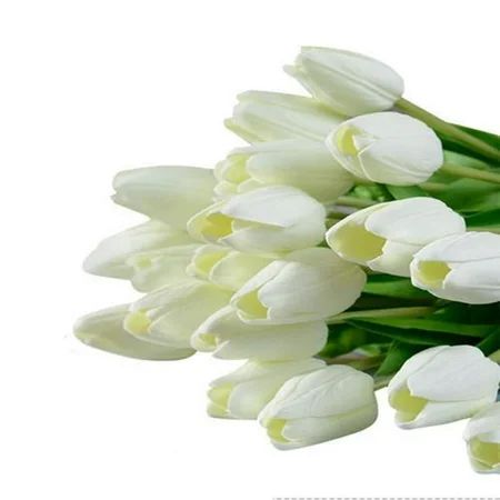 Tulip Artificial Flower Latex Real Touch Bridal Wedding Bouquet Home Decor,10pcs | Walmart (US)