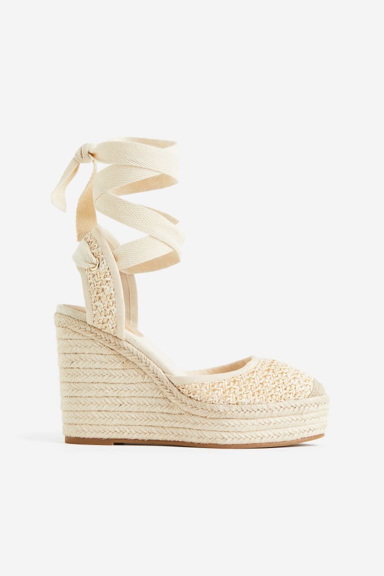 Wedge-heel Espadrilles | H&M (US + CA)