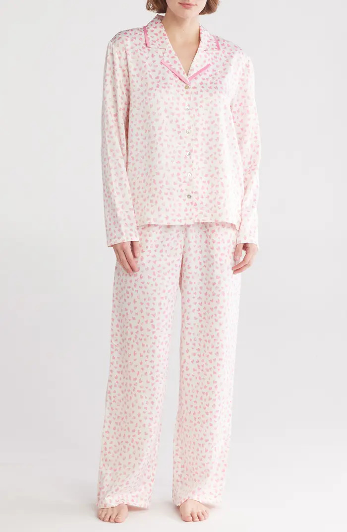 NORDSTROM RACK Classic Satin Pajama 2-Piece Set | Nordstromrack | Nordstrom Rack