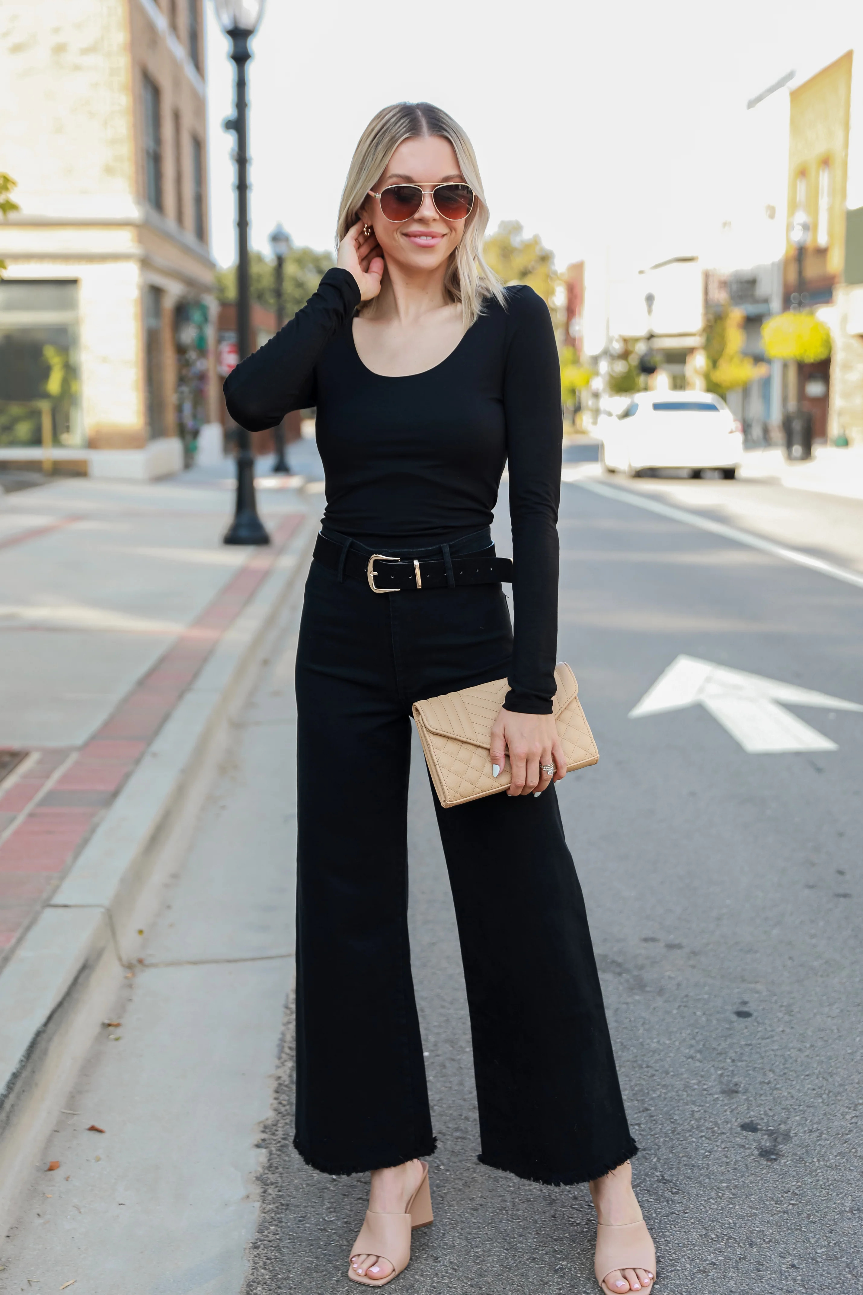 Bring The Vibes Wide Leg Jeans | Dress Up