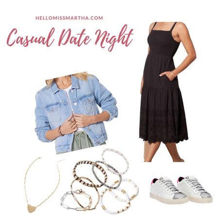 Back in school means maybe back to date nights?!  Here’s an outfit idea for a casual night out! 
#ootd #casualdress #nightout #datenight #evereve

#LTKstyletip #LTKFind #LTKSeasonal