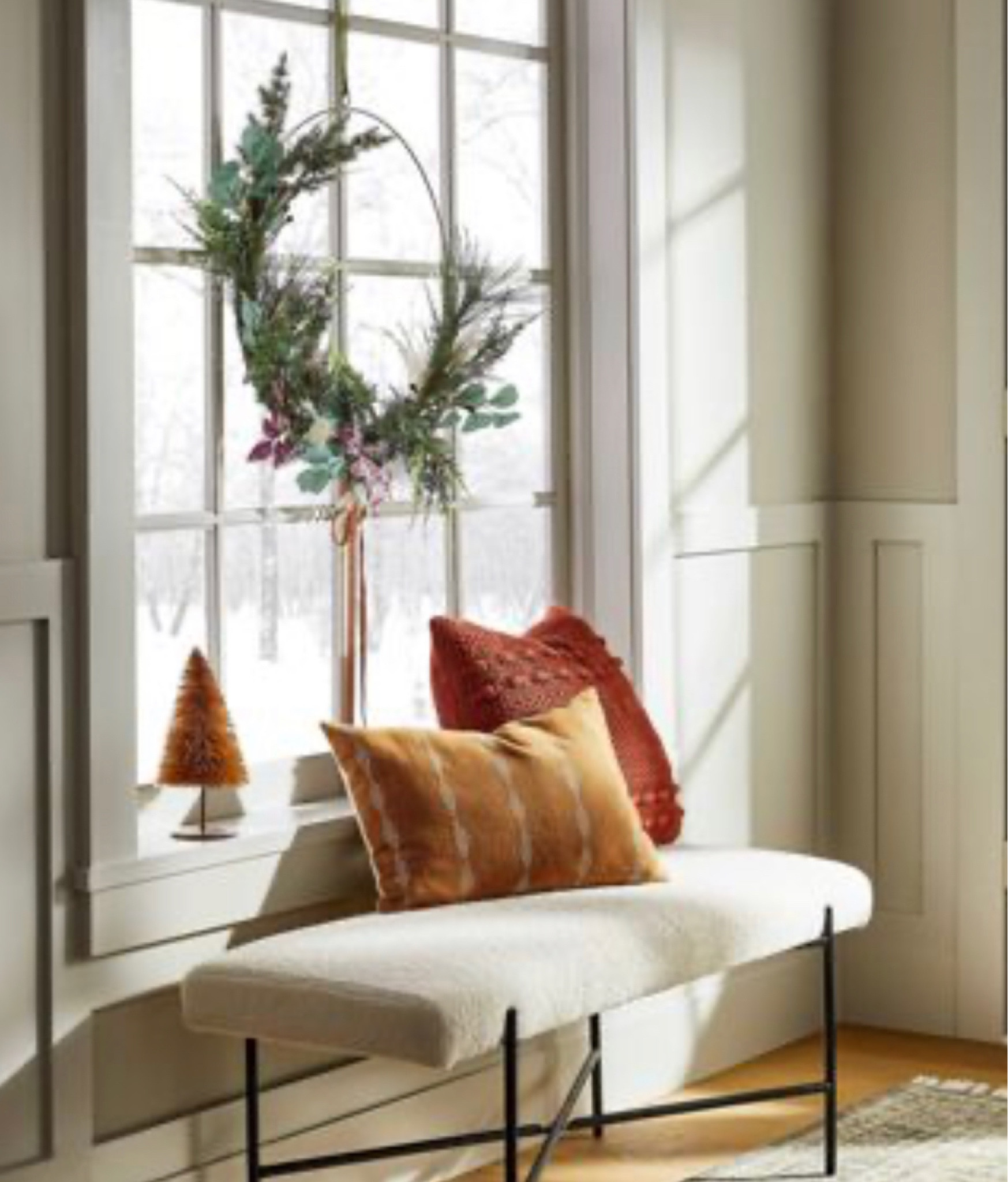 Mixed greenery wreath 
30% off

#LTKSeasonal #LTKHoliday #LTKsalealert