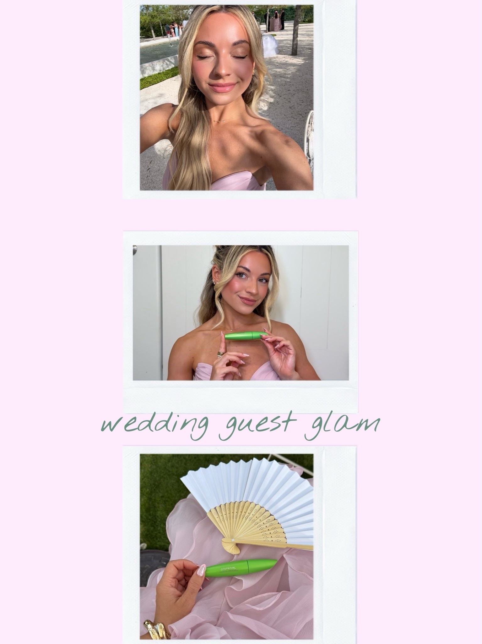 #ad the last step that makes me feel fully done 💌 wore my @covergirl Lash Blast mascara from @Target through a full wedding day (tears included) and my lashes still looked so good by the end of the night (specifically used the clump crusher this day but love them all SO much) #TargetPartner #LashBlast #COVERGIRL #EasyBreezyBeautiful