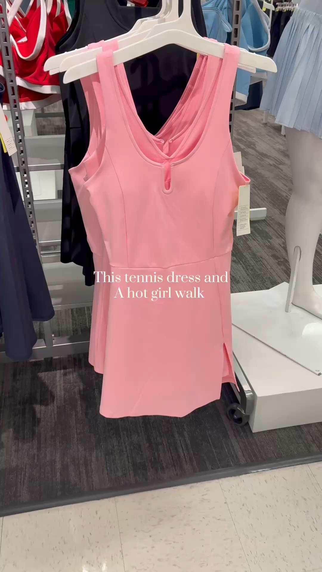 I just found the most flattering & functional active dress ever. 🎾🔥 This built-in shorts athletic dress is perfect for the gym, errands, brunch, or literally anything. UPF 50+, moisture-wicking, and has an inner pocket for your essentials. Oh, and the V-back + front slit? A whole vibe. ✨ High sell-out risk, so run, don’t walk! Who else is obsessed?! 

#LTKWatchNow #LTKActive #LTKStyleTip