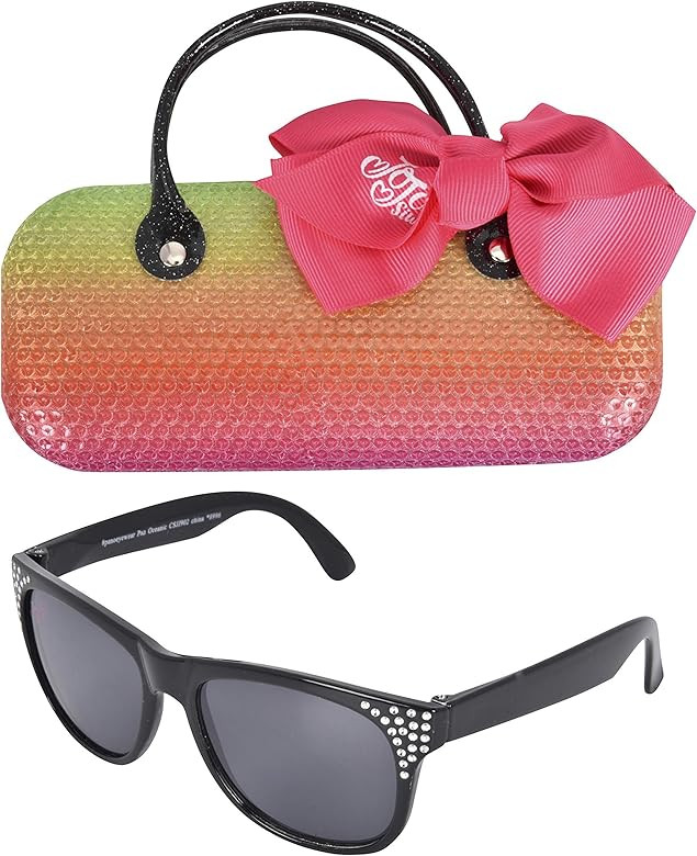 JoJo Siwa Kids Sunglasses with Matching Glasses Case and UV Protection | Amazon (US)