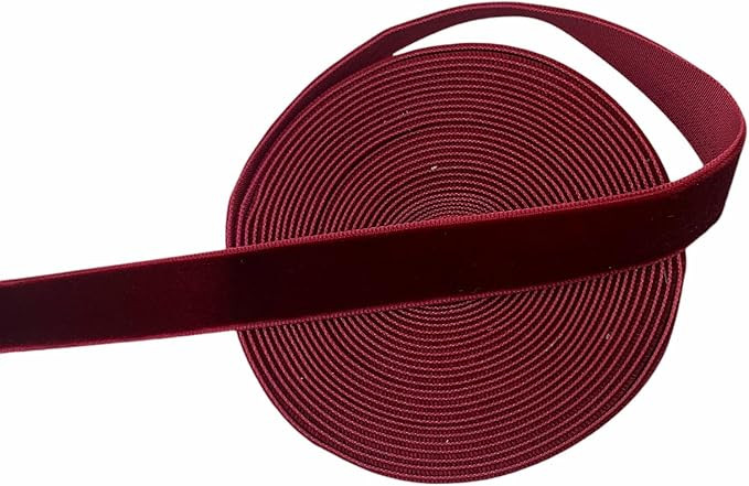 Burgundy Velvet Ribbon 5 Yards 5/8"Inch(16mm) | Amazon (US)