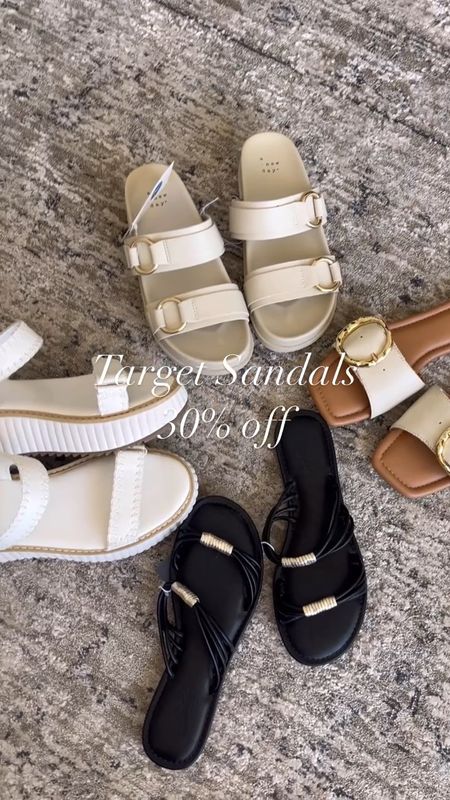 Target new arrival sandals 30% off!!!


Side up at least half a size!!!

Sandals
Target new arrivals 
Spring outfit
Vacation outfit 
Platform sandals


#LTKfindsunder50 #LTKshoecrush #LTKsalealert