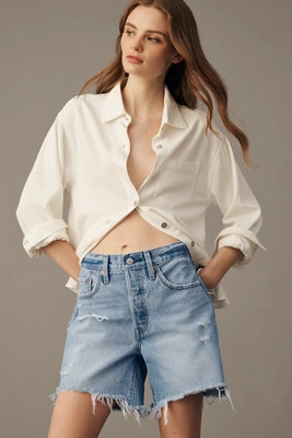 Levi's 501 Mid-Thigh Shorts | Anthropologie (US)