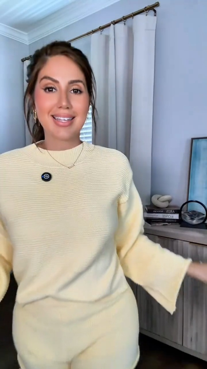 Butter yellow + a cozy knit = the perfect combo! 💛 

 #LTKgrwm #LTKootd #LTKSeasonal