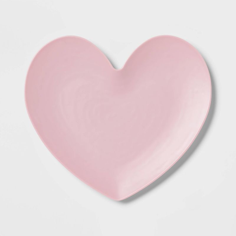 11" x 9" Plastic Heart Plate - Threshold™ | Target